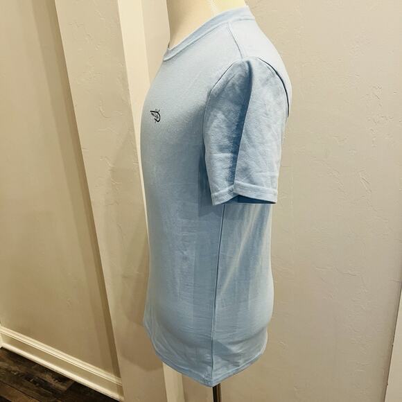 Reel Life Men's Size S Blue Graphic Short Sleeve T-Shirt - Picture 3 of 7